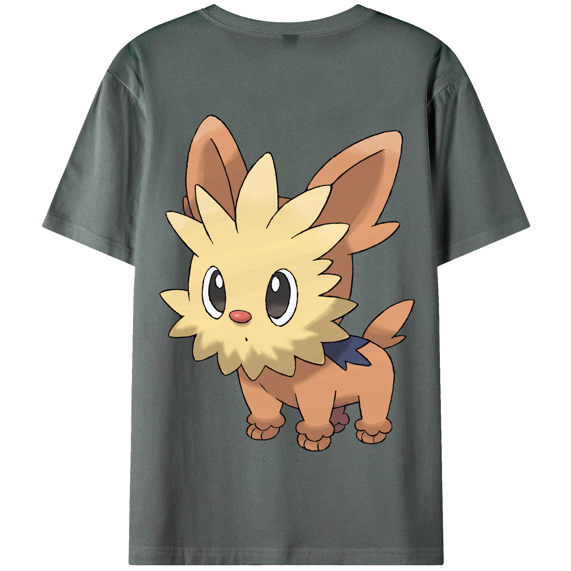 （画像用） ポケットモンスター Pokémon 綿100％半袖Tシャツ（背面プリント）